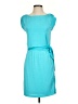 Boston Proper Solid Teal Casual Dress Size XS - photo 1