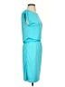 Boston Proper Solid Teal Casual Dress Size XS - photo 4
