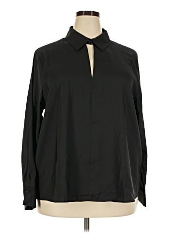 Banana Republic Factory Store Long Sleeve Blouse (view 1)