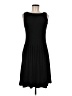 Talbots Solid Black Cocktail Dress Size 8 - photo 1
