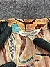 Christian Siriano New York 100% Rayon Paisley Brown Casual Pants Size L - photo 4