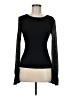 Mystree Black Long Sleeve Top Size M - photo 1