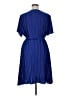 DKNY 100% Polyester Blue Casual Dress Size 16 - photo 2