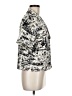 Eliane Rose Print Ivory Short Sleeve Blouse Size M - photo 4