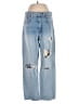 Denimist 100% Cotton Hearts Blue Jeans Size 26 waist - photo 1