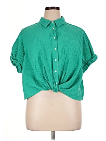 Universal Thread Short Sleeve Blouse (view 1)