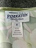 Pendleton Green Sleeveless Silk Top Size 6 - photo 7