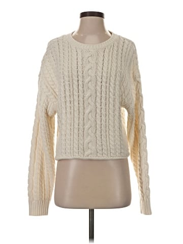 Aqua Pullover Sweater (view 1)