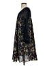 Unbranded 100% Polyester Floral Black Cocktail Dress Size S - photo 5