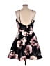 Xscape Floral Black Cocktail Dress Size 12 - photo 2
