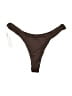 AEXAE Solid Brown Swimsuit Bottoms Size M - photo 2