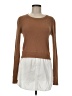 Veronica Beard 100% Merino Wool Brown Pullover Sweater Size M - photo 1