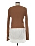 Veronica Beard 100% Merino Wool Brown Pullover Sweater Size M - photo 2