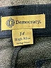 Democracy Plaid Blue Dress Pants Size 14 - photo 4