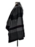 Theory Plaid Gray Wool Coat Size S - photo 5