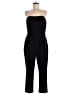Express Outlet Solid Black Jumpsuit Size 12 - photo 1