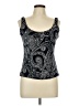 Alex Evenings 100% Polyester Black Sleeveless Top Size L - photo 1