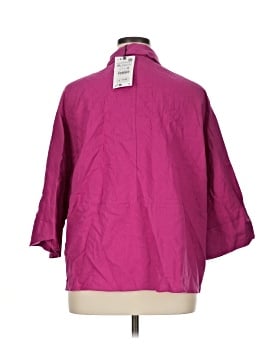 Zara 3/4 Sleeve Button-Down Shirt (view 2)