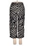 H&M 100% Viscose Animal Print Ivory Casual Pants Size M - photo 1