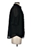 Ann Taylor 100% Polyester Black Short Sleeve Blouse Size S - photo 4
