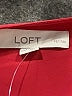 Ann Taylor LOFT 100% Polyester Red Long Sleeve Blouse Size XXL Petite - photo 7