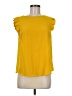 Monteau Yellow Short Sleeve Top Size M - photo 1