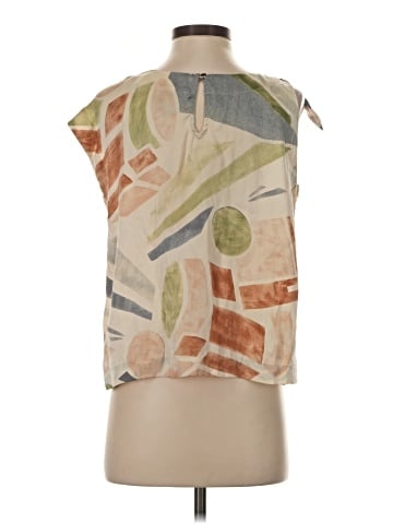 Maeve Sleeveless Silk Top (view 2)