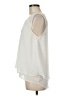 Monteau Ivory Sleeveless Blouse Size M - photo 5