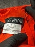 Jovani 100% Polyester Orange Cocktail Dress Size 6 - photo 4
