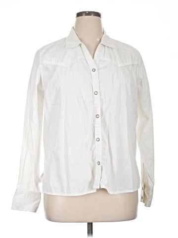 Liz Claiborne Long Sleeve Button-Down Shirt (view 1)
