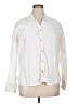 Liz Claiborne Solid Ivory Long Sleeve Button-Down Shirt Size XL - photo 1