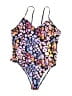 Unbranded Print Blue One Piece Swimsuit Size XL - photo 1