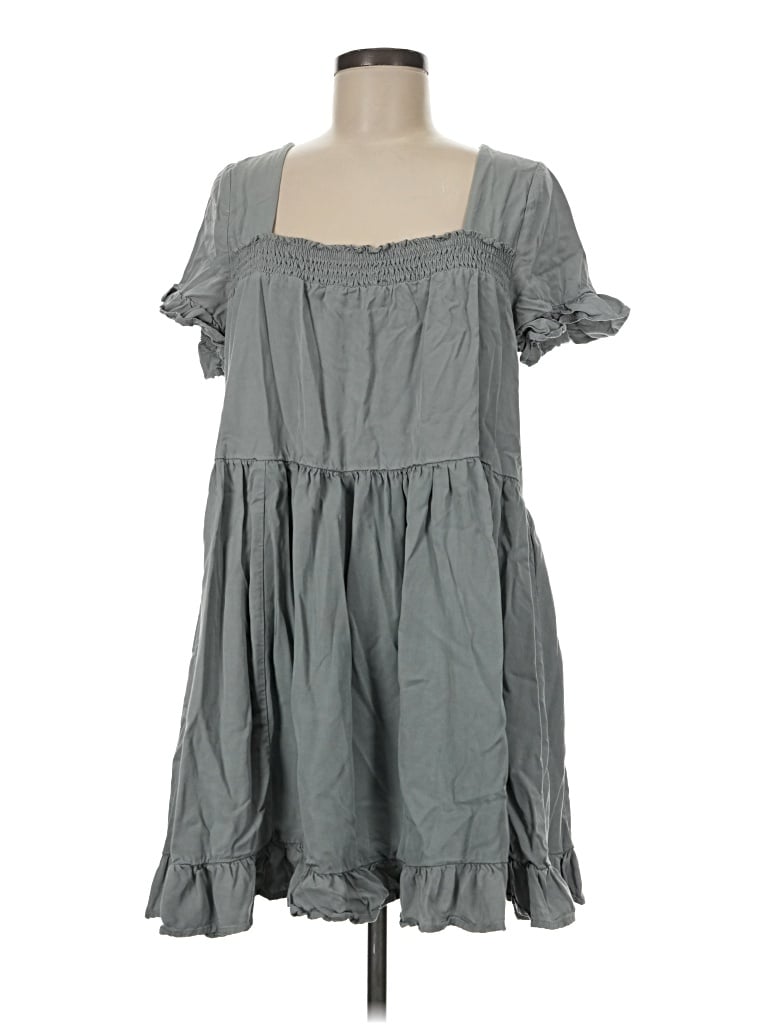 Pre-owned By Together Casual Dress In Gray
