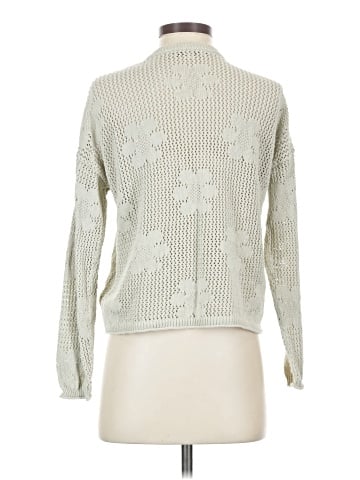 Madewell Floral Open-Stitch Cardigan Sweater (view 2)