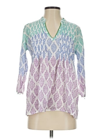 Roberta Roller Rabbit 3/4 Sleeve Blouse (view 1)
