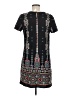 Unbranded Print Black Casual Dress Size M - photo 2