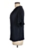 Vince. 100% Polyester Solid Blue Short Sleeve Blouse Size M - photo 5