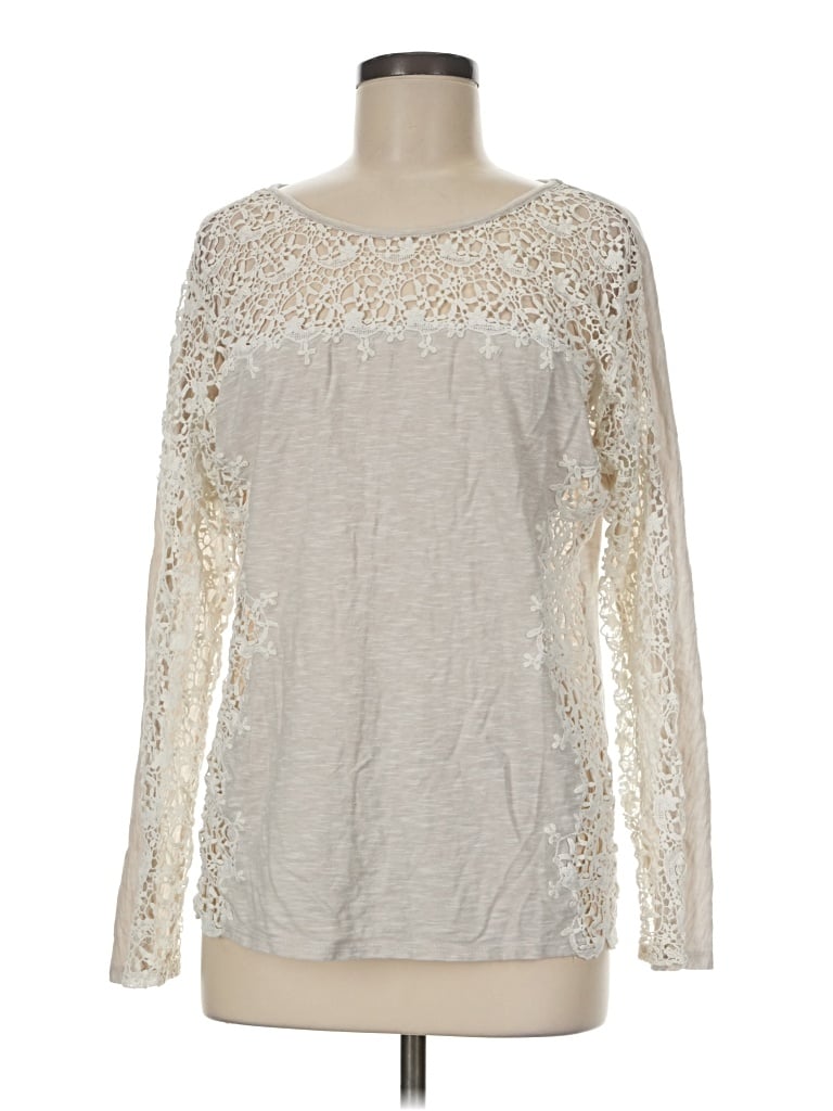 Pre-owned Sundance Long Sleeve T-shirt In Ivory
