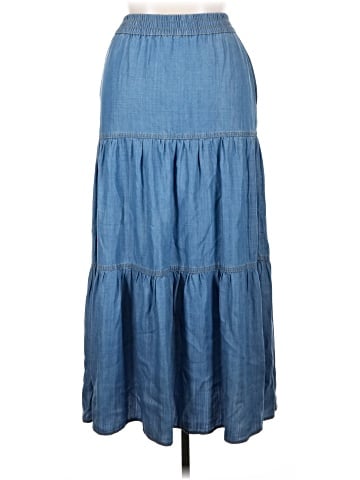 Sigrid Olsen Denim Skirt (view 2)