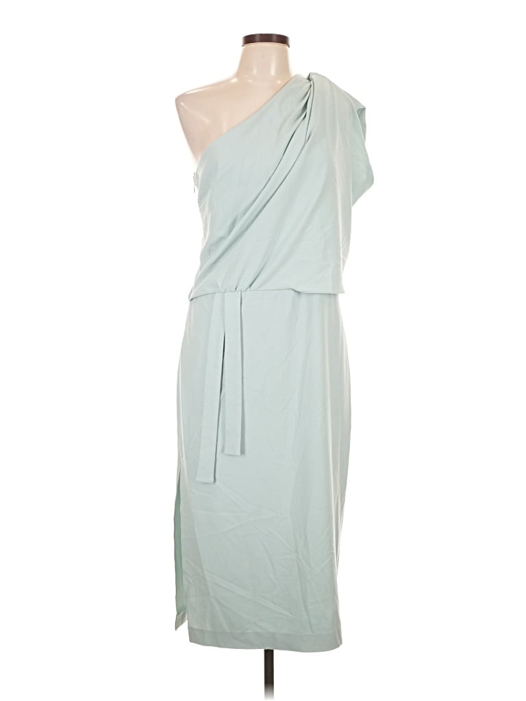 Pre-owned Halston Heritage Casual Dress In Teal