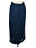 Rena Rowan 100% Polyester Print Blue Formal Skirt Size 8 - photo 1