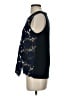 Anthropologie 100% Polyester Blue Sleeveless Blouse Size XS - photo 5
