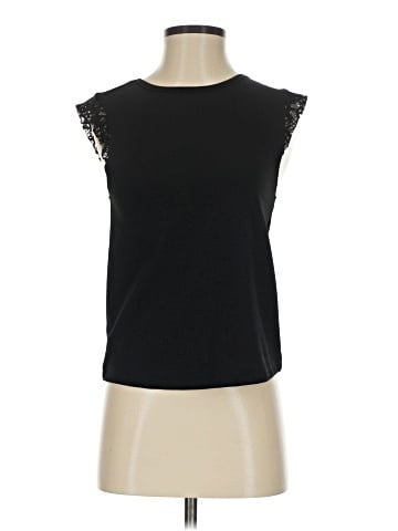 Zara W&B Collection Sleeveless Top (view 1)