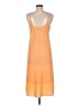 Tibi Solid Orange Casual Dress Size 6 - photo 2