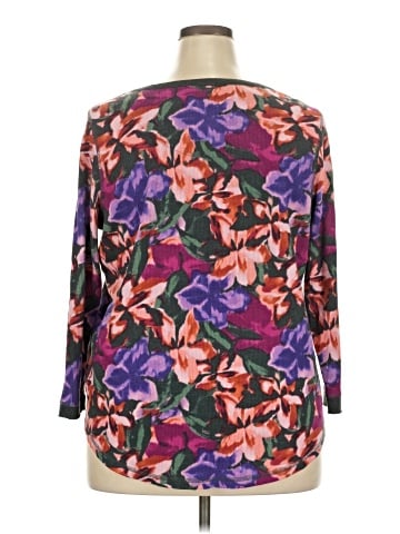 Terra & Sky 3/4 Sleeve Top (view 2)
