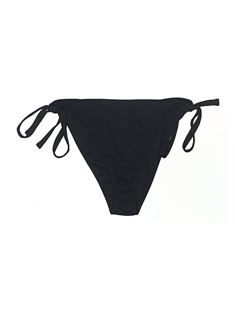 Pre-owned Unbranded Swimsuit Bottoms In Black