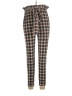 Shein Plaid Brown Casual Pants Size L - photo 1