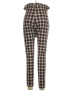 Shein Plaid Brown Casual Pants Size L - photo 2