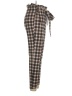 Shein Plaid Brown Casual Pants Size L - photo 4
