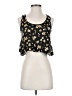 Poetry Black Tank Top Size S - photo 1